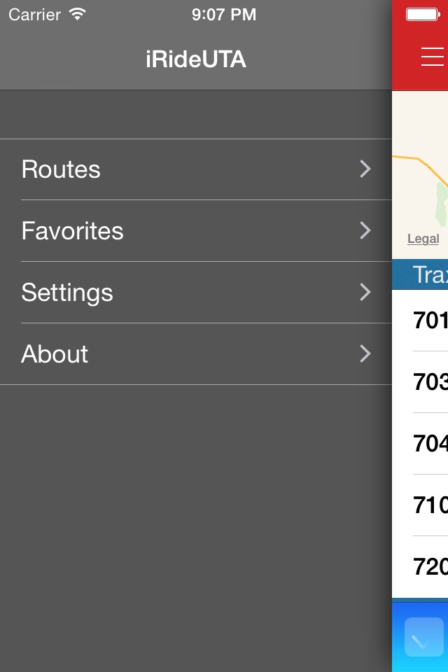 iRideUTA screenshot 3