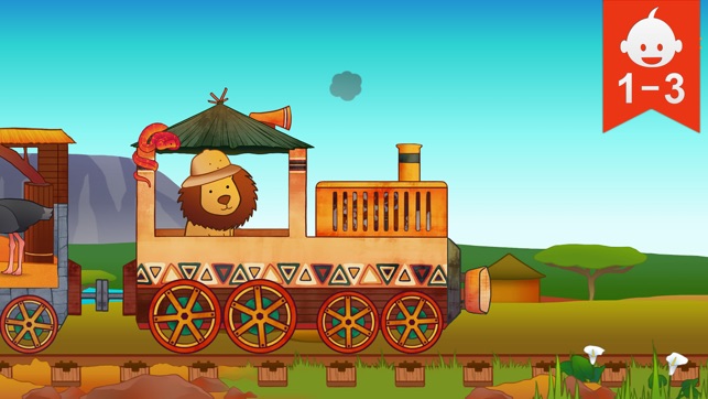 Safari Train for Toddlers(圖1)-速報App