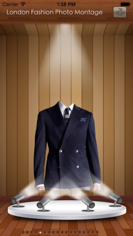 London Fashion Photo Montage: Men Suit App