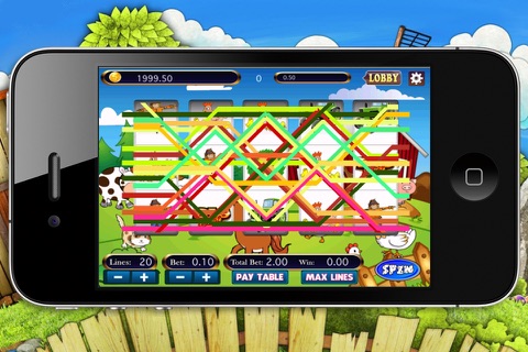 Mega Farm Slots Machine screenshot 3