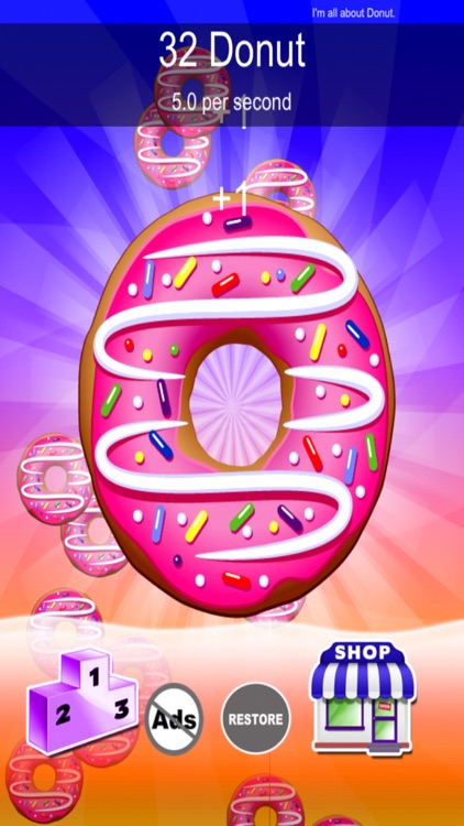 Donut Clickers - Count Those Rounded Cookies As They Fall