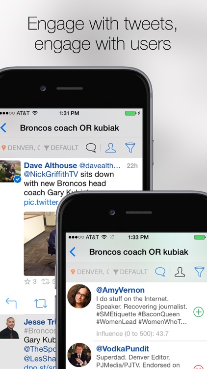 Myne - advanced search for Twitter screenshot-3