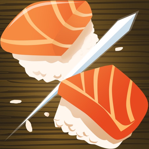 Japanese Sushi Restaurant Chop: Steel Samurai Sword Pro icon