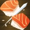 Japanese Sushi Restaurant Chop: Steel Samurai Sword Pro