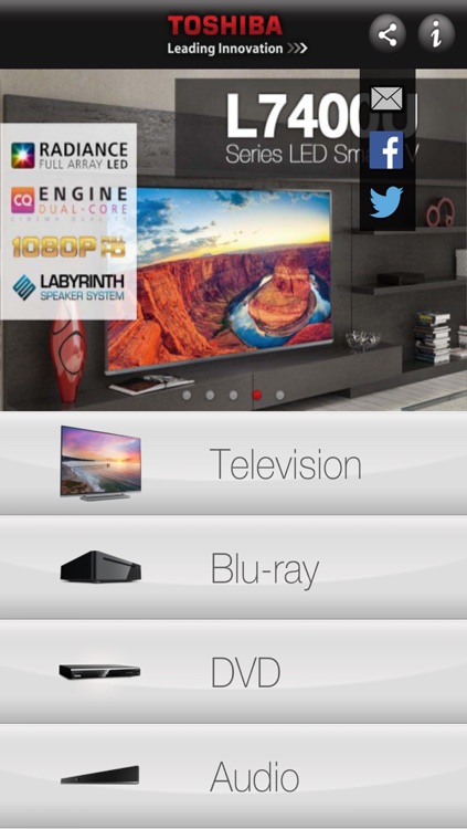 Toshiba TV Product Guide