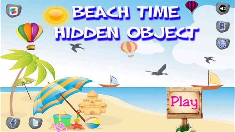 Beach  Time Hidden Object