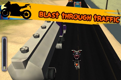 3D SuperBike Traffic Rush Racing - High Speed Highway Rider : FREE GAME screenshot 4