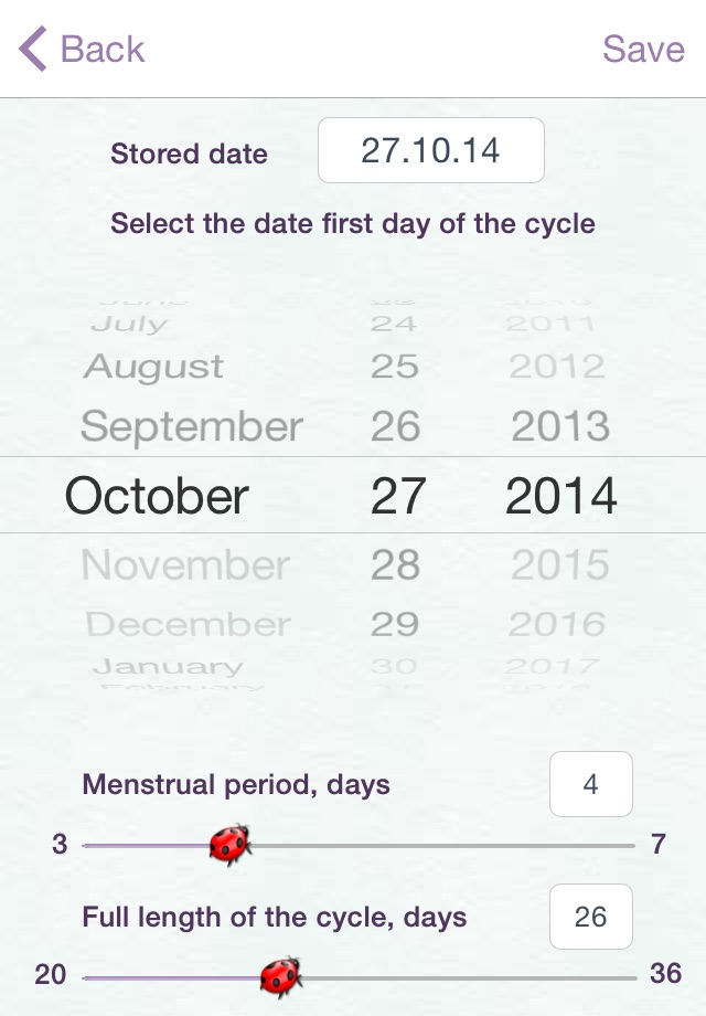 Woman Calendar - iCycle screenshot 4