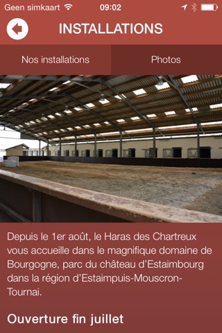 Haras Des Chartreux app screenshot 2