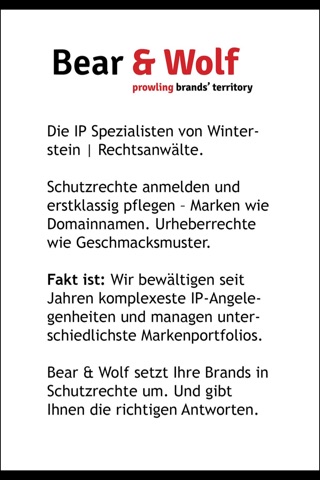 Rechtsanwalt Bear & Wolf screenshot 3