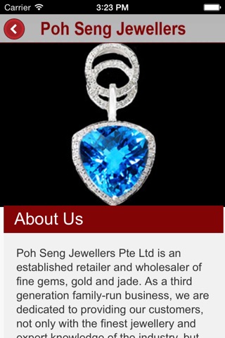 Poh Seng Jewellers Pte Ltd screenshot 2