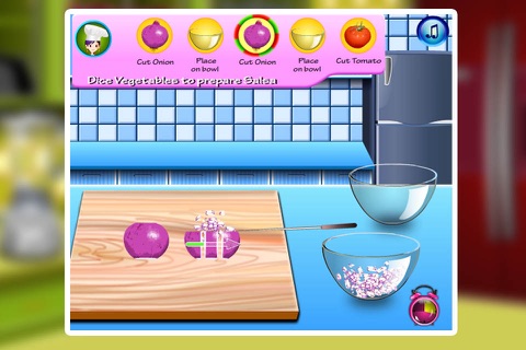 cooking games-grill pork chops screenshot 2