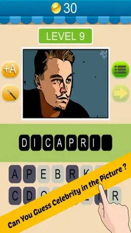 Game screenshot Guess the Celebrity : Just Guessing Who is Celeb, Popstar, Movie stars, Singer, Actors, Actresses - New Trivia Quiz Game apk