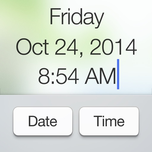 DateTime Keyboard Extension Quickest way to add Date & Time in