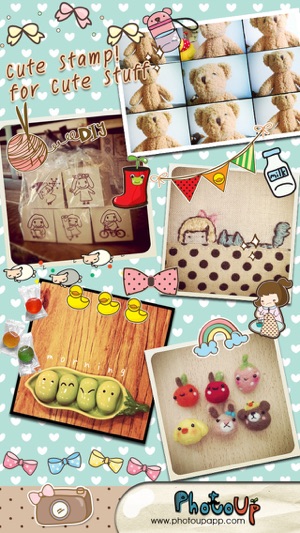 RibbonCamera  by PhotoUp - Cute Stamps Frame Filter photo de(圖4)-速報App