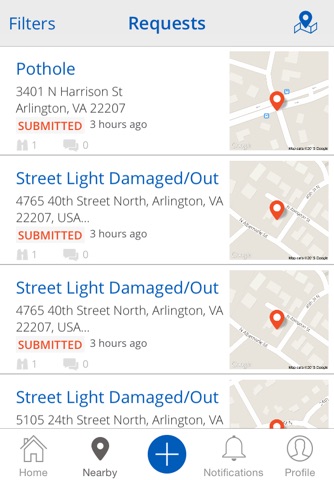 ArlingtonVA Service Requests screenshot 2