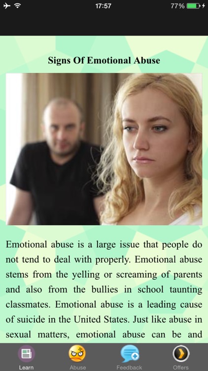 Signs Of Emotional Abuse - Love Hurts