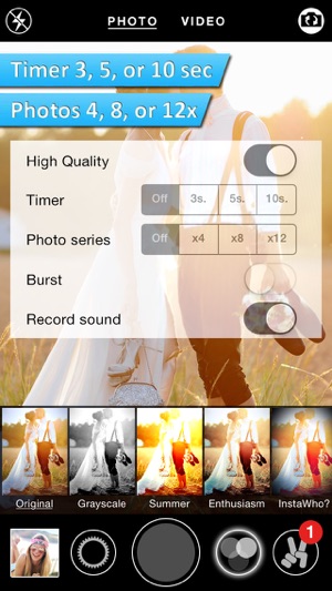 SelfTimer Cam - Effect Camera with self-timer function(圖1)-速報App