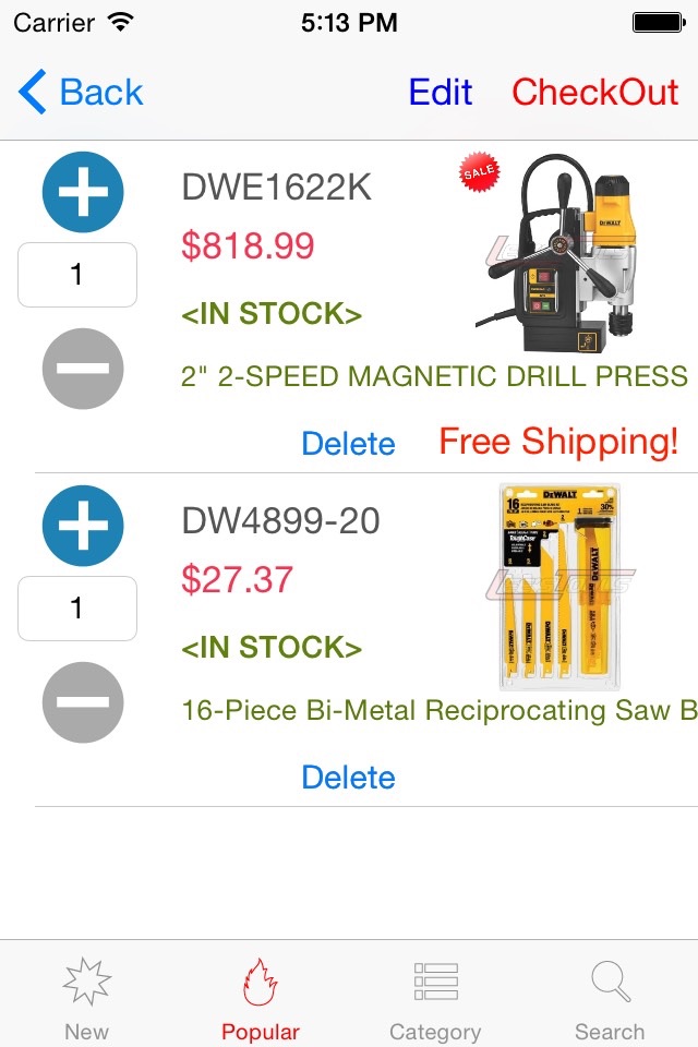 Lee's Tools for Dewalt screenshot 3