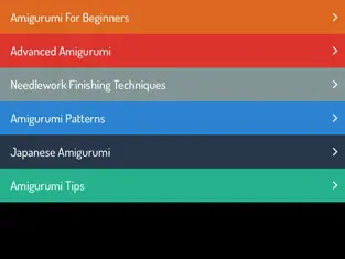 Screenshot 1 Amigurimi Guide - How To Do Amigurumi iphone