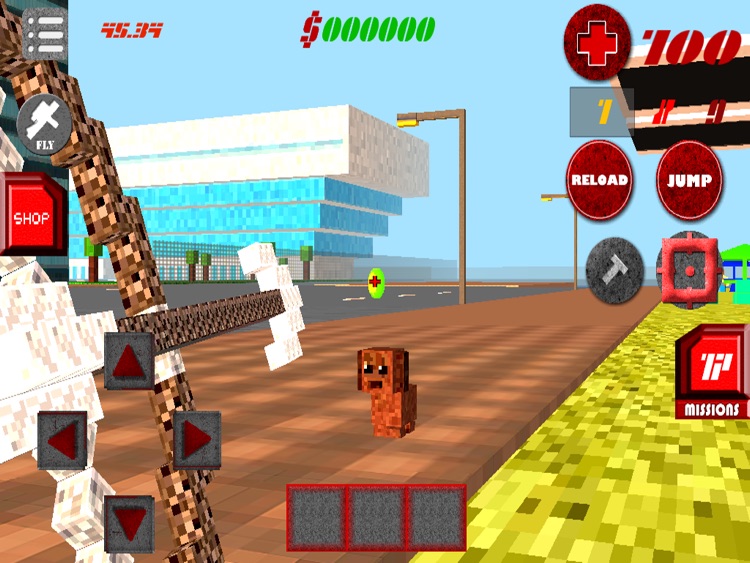 Blocks life Simulator City Gangs Survival Mini Game