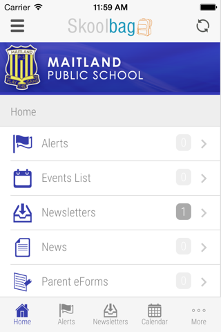 Maitland Public School - Skoolbag screenshot 2