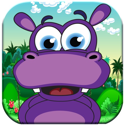 Tiny Happy Hippo Jump - Bounce Rush Free Jumping Game (For iPhone, iPad, iPod)