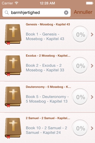 Danish Holy Bible - Bibelen i dansk screenshot 4