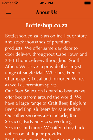 Bottleshop.co.za screenshot 3