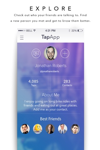 TapApp - Social Messenger screenshot 2