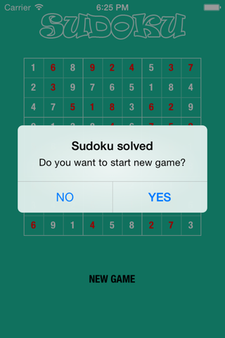 Sudoku Boardgame screenshot 3