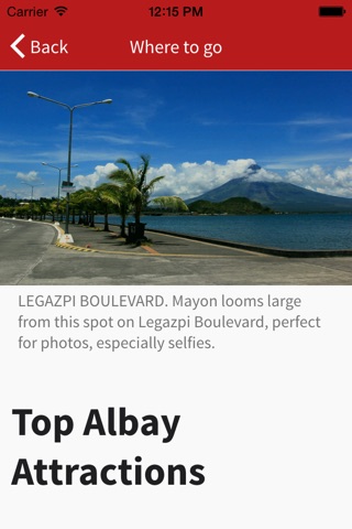 Albay Guide screenshot 2