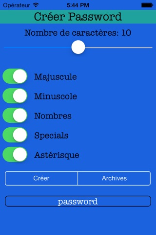 Create Password! screenshot 3