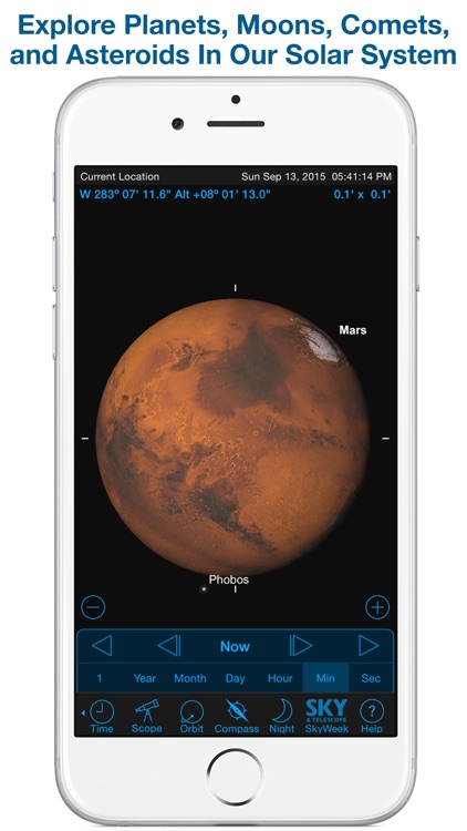 SkySafari 4 Plus: Map the Universe! Discover Sun, Moon, Mars, Stars, Planets, and Satellites with your telescope and NASA space missions! screenshot-4