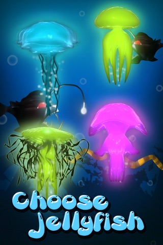 Jellyfish Go Jump! PRO - Underwater Deep Sea Scary Ocean Fantasy in Shark Lagoon by Uber Zany screenshot 2