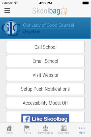 Our Lady of Good Counsel Deepdene - Skoolbag screenshot 4