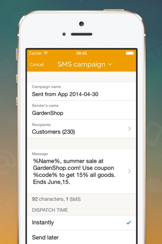 AtomPark SMS - Bulk SMS and International Text Messaging screenshot 2