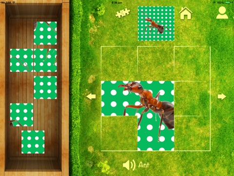 Zoo Puzzle : Free animal jigsaw puzzle educational learning game for kids. screenshot 2