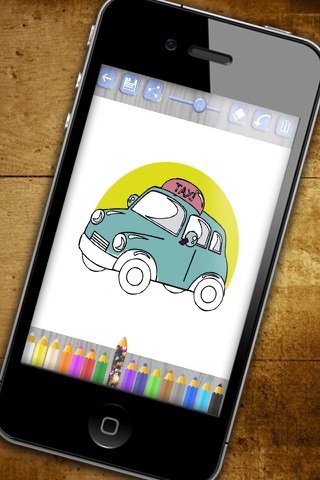 Pintar coches mágico - libro para colorear autos y carros - Premium screenshot 4