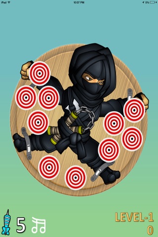 Darts Ninja - Be A Crazy Pro And Avoid The Clumsy Victim screenshot 2
