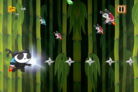 Jetpack Gem-bo Panda Ninja PAID - An Awesome Collecting Warrior Frenzy Blast screenshot 4