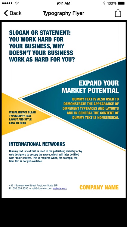 Flyers for Microsoft Word screenshot-4