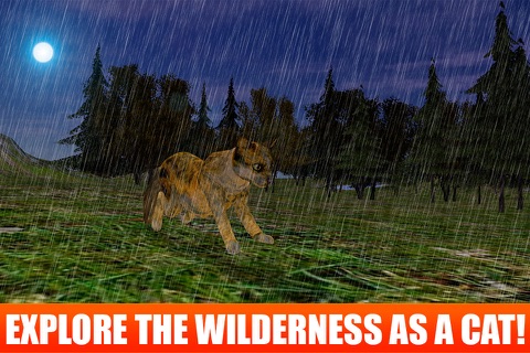 Wildlife Survival 3D: Wild Cat Full screenshot 4