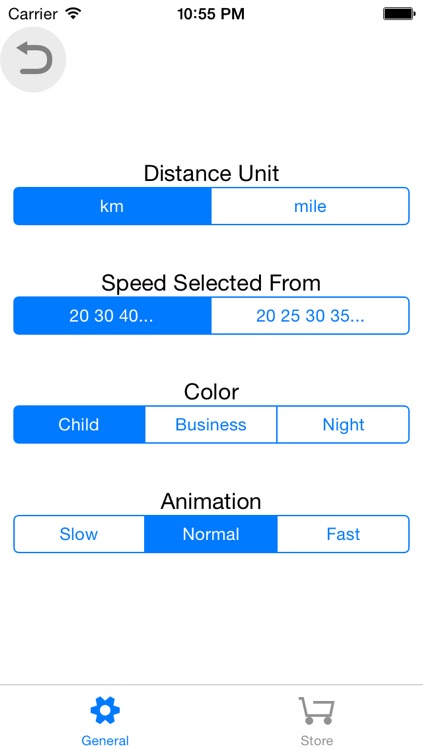 FindSpeed distance-time-speed with animation