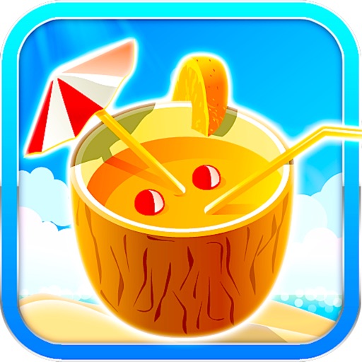 Beach Vacation Tropical Food Blitz Connect Dots Free - Volley Fashion Matching Games Boss Edition icon