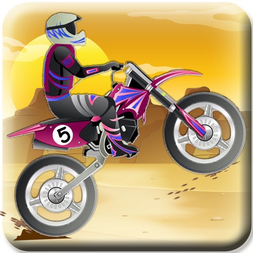 Dirt Bike Crazy Extreme Mountain Slope Motor Racing Top Game Free Icon