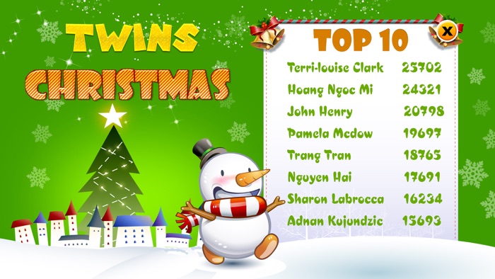 Twins Christmas Cards