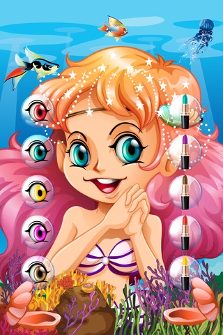 My Mermaid Princess Makeover – Makeup, Dressup & Spa Salon Games for Girls screenshot 3