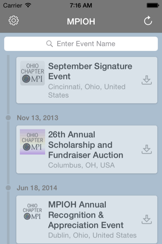 MPI - Ohio Chapter Events screenshot 2