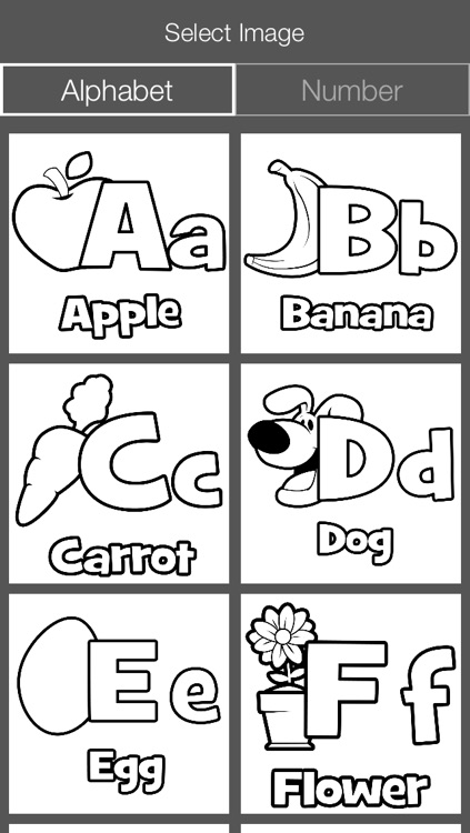 Interactive Touch Colouring Book of Alphabets & Numbers - Paint Studio for Kids